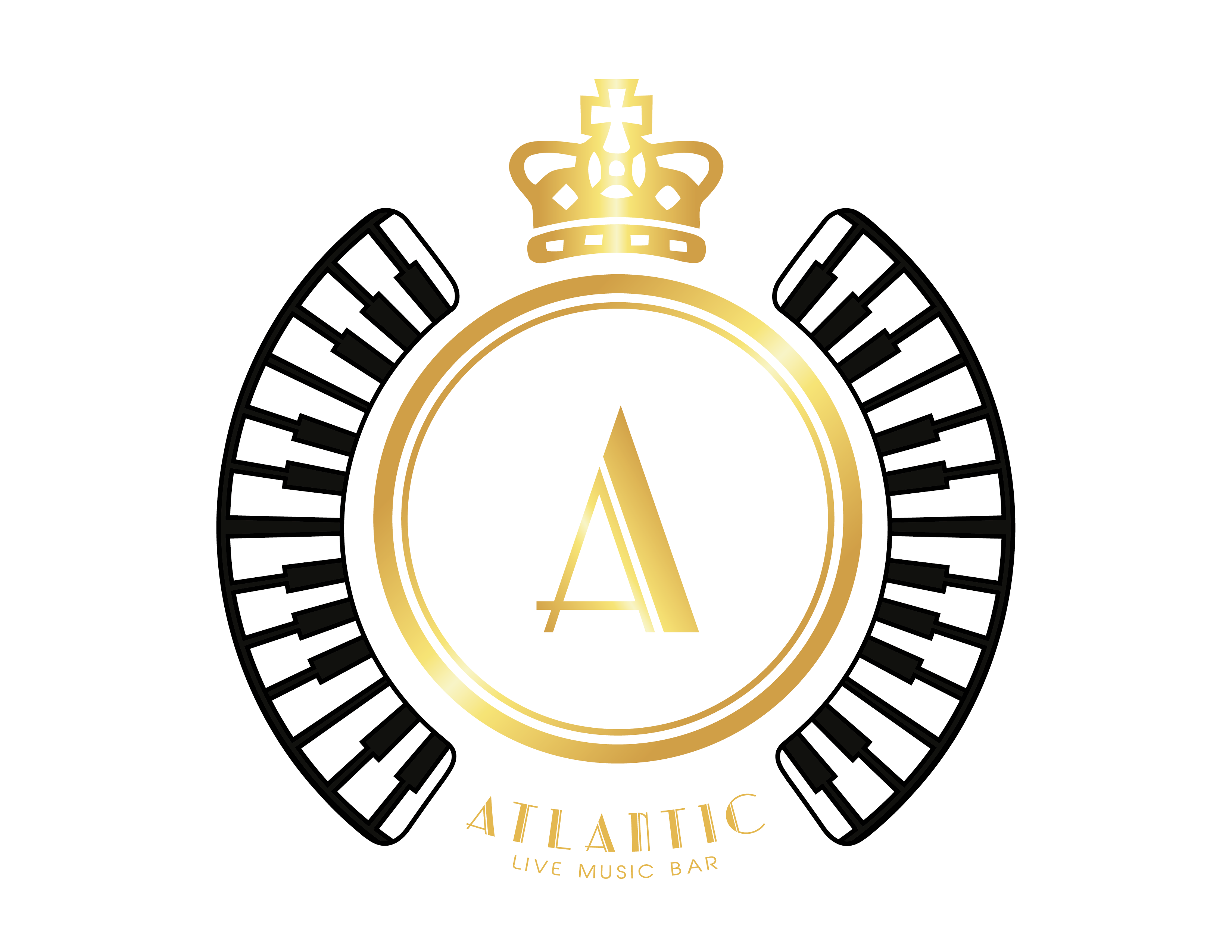 Official Atlantic Bar Black Tee