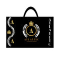 Waterproof Black beach bag with official A Logo