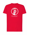 "Vintage designs" GSQ(ROUND) Atlantic Bar Red Tee