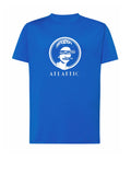 "Vintage designs" GSQ(ROUND) Atlantic Bar Blue Tee