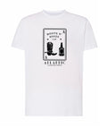 "Vintage designs" Boots n´Booze Atlantic Bar White Tee